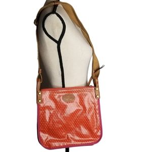 FOSSIL Women's Orange CROSSBODY BAG